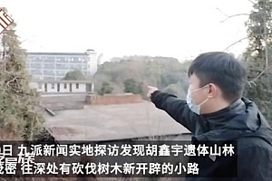 胡鑫宇缢吊地光线暗淡不易被发现:律师家属看到胡鑫宇吊缢状态