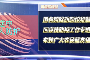 春节返乡农村地区疫情防控6点倡议  不传谣不盲目用药保持良好心态