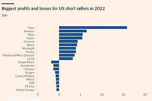 美股科技板块去年全线下挫:空头大幅回血