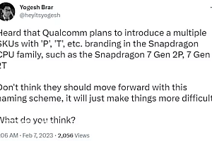 高通下一代处理器或命名骁龙8Gen2T/P:分节能版 能效版