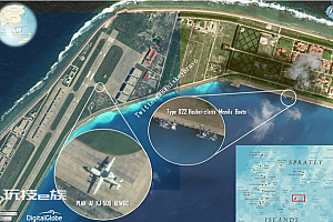 南海警报拉响,美卫星过顶美济礁发现不对劲:解放军早有部署