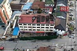 实地探访苏州致6死28伤火灾现场:房子是村民自建房,宾馆窗口留有自制逃生绳