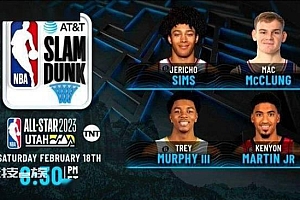 NBA全明星扣篮大赛名单出炉 火箭小肯扬-马丁领衔