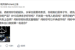 起亚高管“开喷”比亚迪:“有本事别靠政府补贴”,比亚迪回复亮了