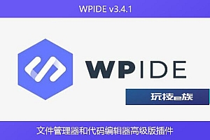 WPIDE v3.4.1 – 文件管理器和代码编辑器高级版插件