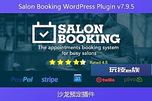 Salon Booking WordPress Plugin v7.9.5 – 沙龙预定插件