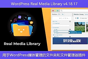 WordPress Real Media Library v4.18.17 – 用于WordPress媒体管理的文件夹和文件管理器插件