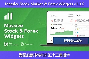 Massive Stock Market & Forex Widgets v1.3.6 – 海量股票市场和外汇小工具插件