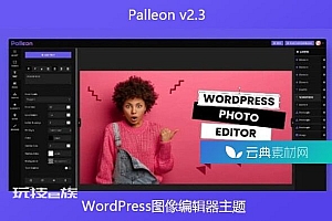 Palleon v2.3 – WordPress图像编辑器主题