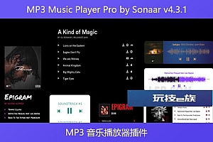 MP3 Music Player Pro by Sonaar v4.3.1 – MP3 音乐播放器插件