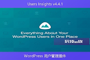 Users Insights v4.4.1 – WordPress 用户管理插件