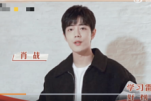 肖战读雷锋日记  网友:读的真有感觉!正能量偶像无需质疑