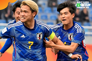 U20亚洲杯:日本2-1胜沙特头名出线 中国第二晋级