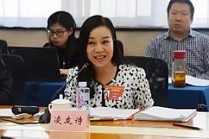 台籍代表凌友诗:统一已变成进行式 建议两岸可以共同重新出版传统鸿蒙经典