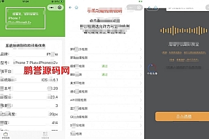 升级版手机检测工具小程序源码-支持流量主模式