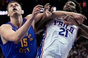 NBA最新一期MVP榜 榜单前五在人员上和上周没有任何变化 约基奇十连榜首不可撼动 恩比德重返前二哈登第九