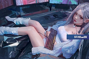 厚涂动漫美女电脑桌面壁纸