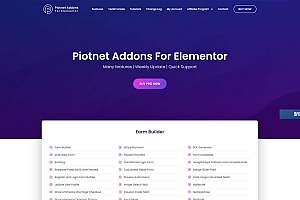 Piotnet Addons For Elementor Pro v6.5.9 多功能拓展插件