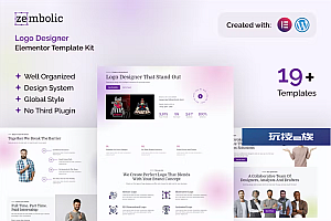 Zembolic – 品牌设计机构 Elementor 模板套件