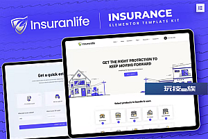Insuranlife – 保险机构 Elementor 模板套件