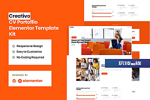 Creativo – 创意机构 Elementor 模板工具包