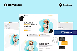 Felicity – SEO 和数字营销 Elementor Pro 完整站点模板套件