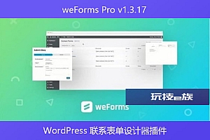 weForms Pro v1.3.17 – WordPress 联系表单设计器插件