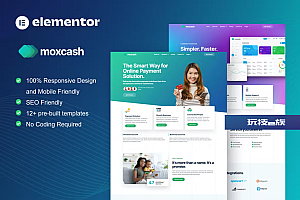 MoxCash – 在线支付网关 Elementor Pro 模板套件