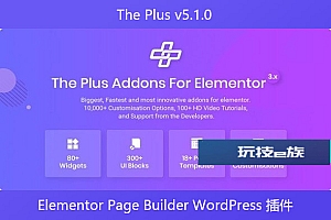 The Plus v5.1.0 – Elementor Page Builder WordPress 插件