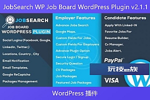 JobSearch WP Job Board WordPress Plugin v2.1.1 – WordPress 插件
