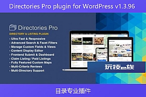 Directories Pro plugin for WordPress v1.3.96 – 目录专业插件