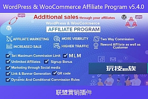 WordPress & WooCommerce Affiliate Program v5.4.0 – 联盟营销插件
