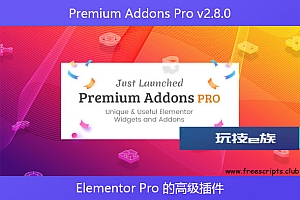 Premium Addons Pro v2.8.0 – Elementor Pro 的高级插件