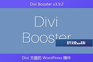 Divi Booster v3.9.2 – Divi 主题的 WordPress 插件
