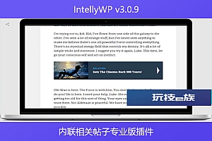 IntellyWP v3.0.9 – 内联相关帖子专业版插件