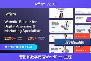 Affirm v2.0.1 – 营销和数字代理WordPress主题