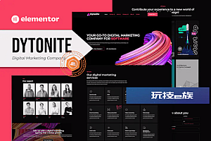 Dytonite – 数字营销公司 Elementor Pro 模板套件