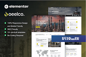 Oeelco – 石油公司和工业元素模板套件