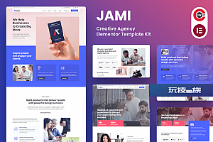 Jami-创意机构元素模板套件