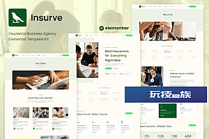 Insurve-保险业务代理元素模板套件