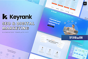 Keyrank-SEO和数字营销代理模板套件