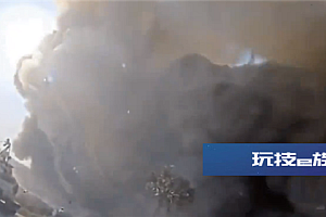 实拍“星舰”发射失败后现场 周围一片狼藉