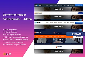 Elementor页眉页脚生成器-插件