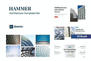 Hammer – 最小架构 Elementor Template Kit