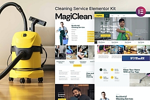 Magiclean – 清洁服务 Elementor Template Kit