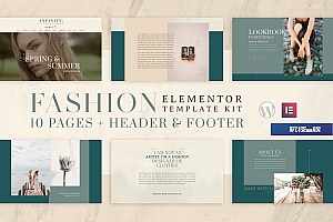 Infinity Fashion – WooCommerce Elementor Template Kit