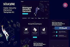 Solicore — 网络安全 Elementor Template Kit