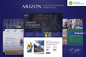 Arizon – 学院和大学 Elementor Template Kit