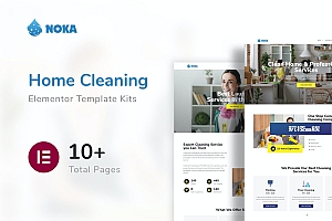 Noka – 清洁公司服务 Template Kit