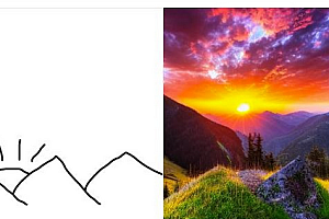 Scribble Diffusion绘画草图变成精致图像源码